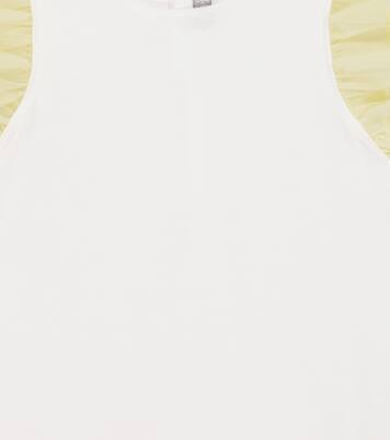 Baby cotton and tulle T-shirt | Il Gufo