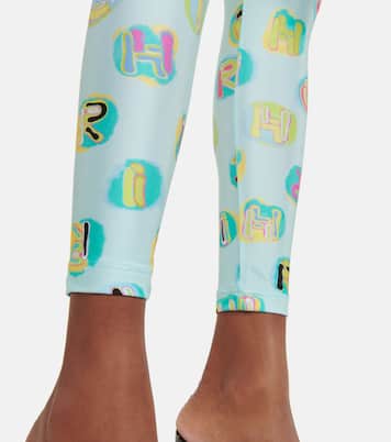 Bedruckte Leggings | Alessandra Rich