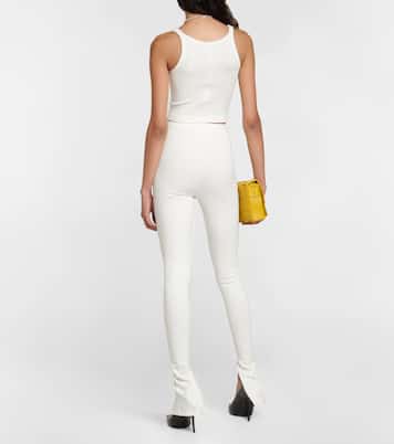 X Hailey Bieber Cropped-Top HB | Wardrobe.NYC