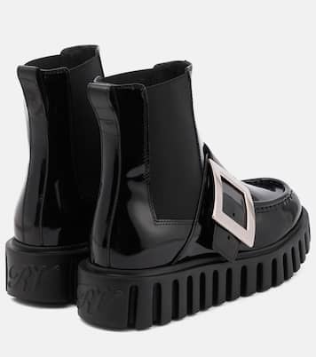 Botas Chelsea Viv' Go-Thick de piel | Roger Vivier