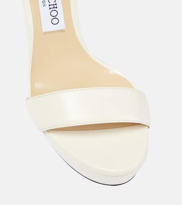 Plateausandalen Mionne 120 aus Leder | Jimmy Choo