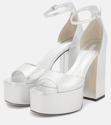 Plateausandalen Tatiana aus Leder | Paris Texas