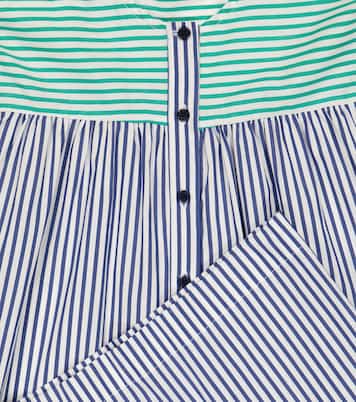 Striped cotton-blend jumpsuit | Il Gufo