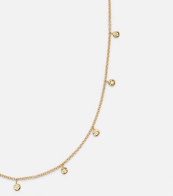 Collana Micro Nesting Gem in oro 18kt con diamanti | Octavia Elizabeth