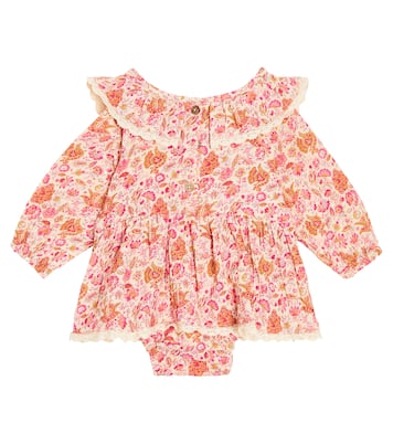 Bébé – Combi-short India en coton à fleurs | Louise Misha