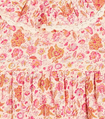 Bébé – Combi-short India en coton à fleurs | Louise Misha