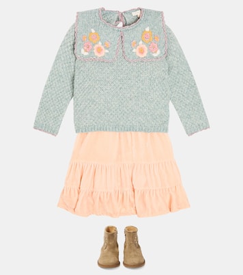 Cyrella wool and cotton sweater | Louise Misha