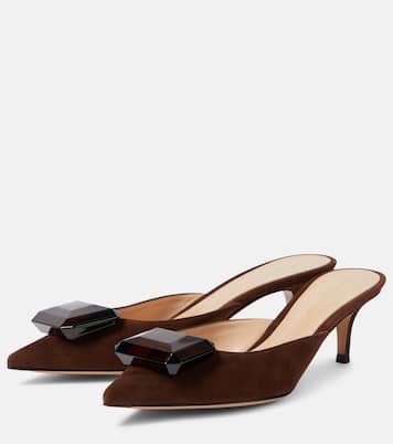 Jaipur suede mules | Gianvito Rossi