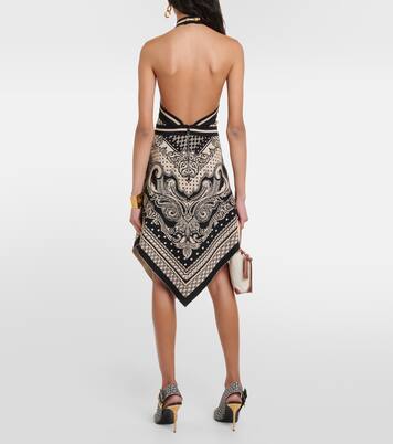 Robe midi en jacquard | Balmain