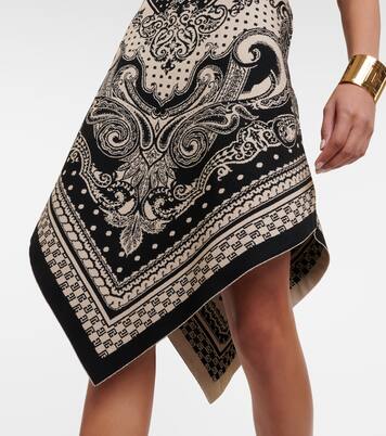 Robe midi en jacquard | Balmain