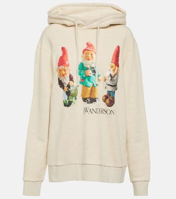 Gnome Trio cotton hoodie | JW Anderson