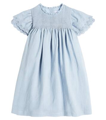 Vanya ruffled ramie dress | C'era Una Volta