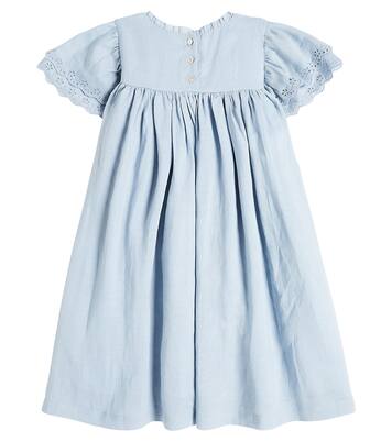 Vanya ruffled ramie dress | C'era Una Volta
