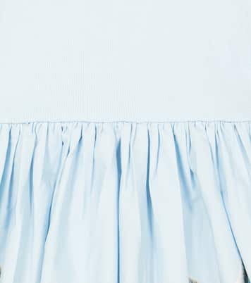 Casie ribbed-knit cotton-blend dress | Molo