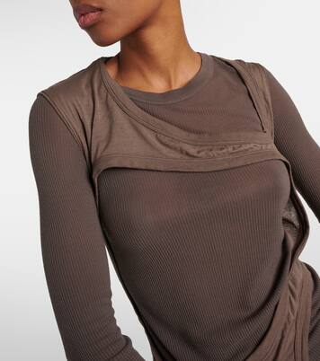 DRKSHDW Top aus Baumwoll-Jersey | Rick Owens
