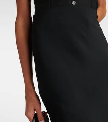 Maxirock aus Crêpe | Ami Paris