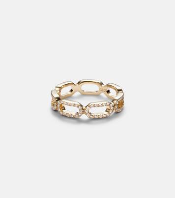 Anillo Link de oro de 18 ct con diamantes | Bucherer Fine Jewellery