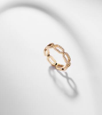 Anillo Link de oro de 18 ct con diamantes | Bucherer Fine Jewellery