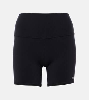 Airbrush high-rise biker shorts | Alo Yoga