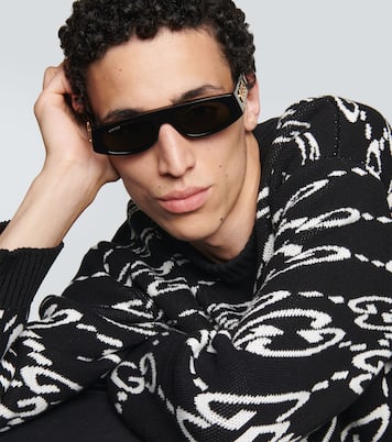 Gafas de sol flat-top con logo | Gucci