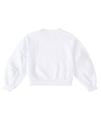 Logo cotton jersey sweatshirt | Dolce&Gabbana Kids