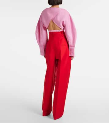 Weite High-Rise-Hose Curzio | Jacquemus