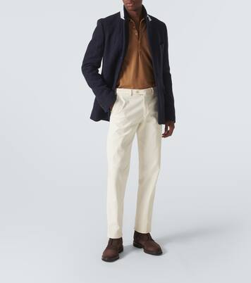 Taron II suede lace-up boots | George Cleverley