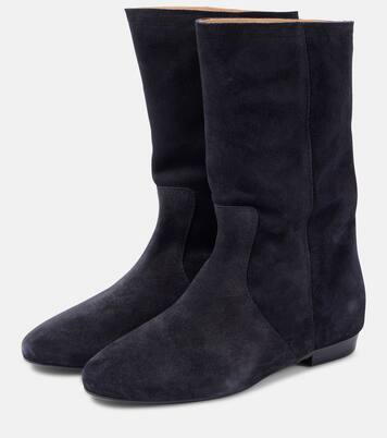 Ankle Boots Stefa aus Veloursleder | Isabel Marant