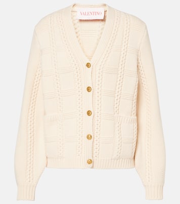 Virgin wool cardigan  | Valentino
