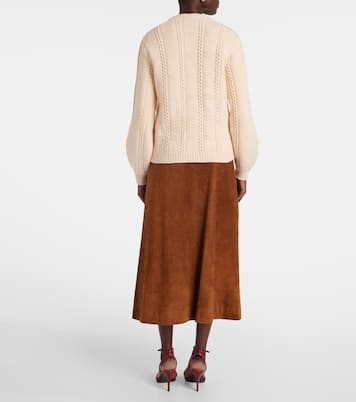 Virgin wool cardigan  | Valentino