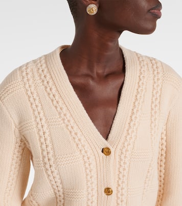 Virgin wool cardigan  | Valentino