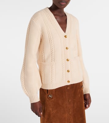 Virgin wool cardigan  | Valentino