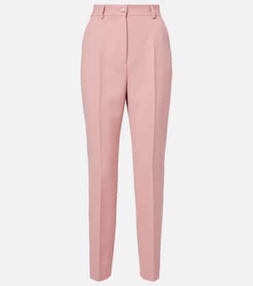 Virgin wool slim pants | Dolce&Gabbana
