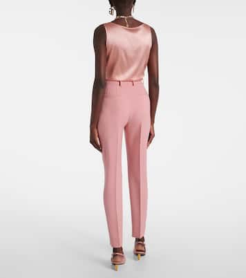 Virgin wool slim pants | Dolce&Gabbana