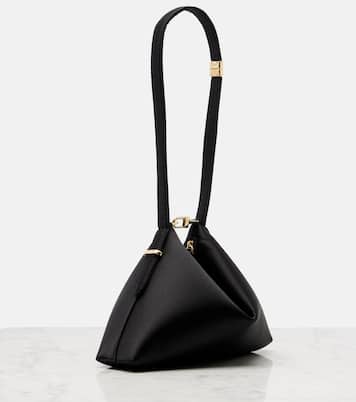 Schultertasche Scoop Mini aus Satin | Toteme