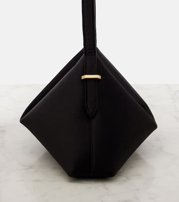 Schultertasche Scoop Mini aus Satin | Toteme