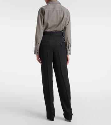High-rise tapered pants | Bottega Veneta