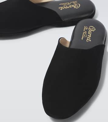 Slippers aus Veloursleder | Charvet