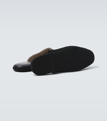 Slippers aus Veloursleder | Charvet