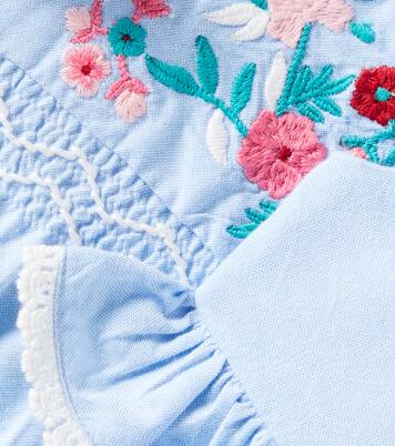 Baby Bestickter Spieler Nusha aus Baumwolle | Louise Misha