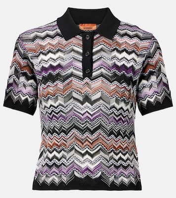 Polohemd aus Häkelstrick | Missoni