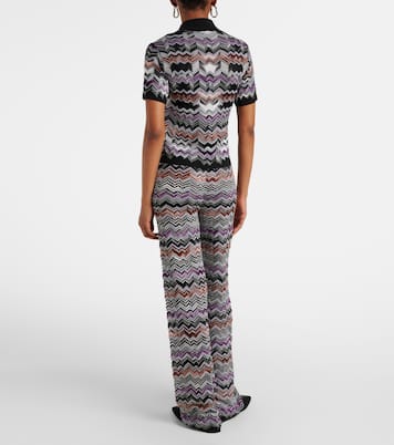 Polohemd aus Häkelstrick | Missoni