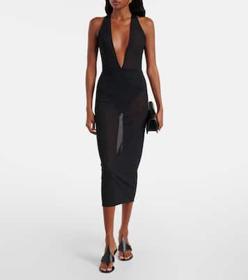 Abito midi a fascia | Alex Perry