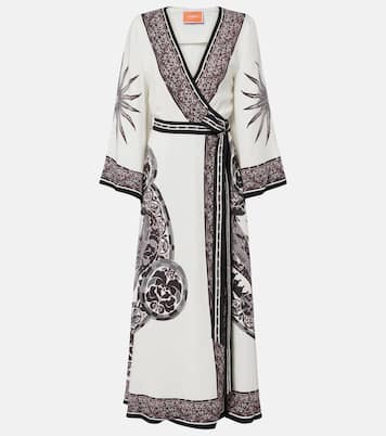 Bedrucktes Wickelkleid | La DoubleJ