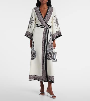 Bedrucktes Wickelkleid | La DoubleJ