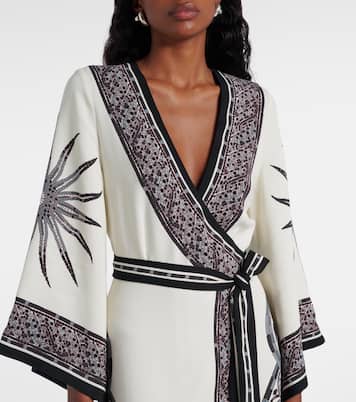 Bedrucktes Wickelkleid | La DoubleJ