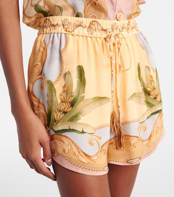 Shorts Banana Royalty Kalendoscope Multicolor | Farm Rio