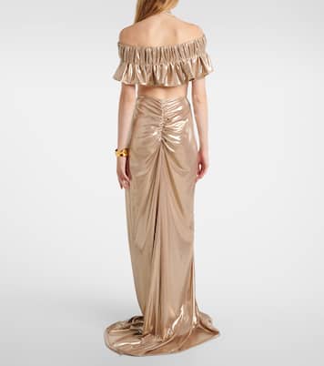 Latitude gathered ruffled gown | Maticevski