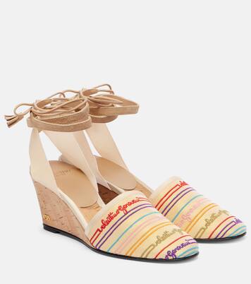 La Cruisette 75 espadrille wedges | Valentino Garavani