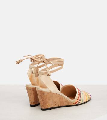 La Cruisette 75 espadrille wedges | Valentino Garavani